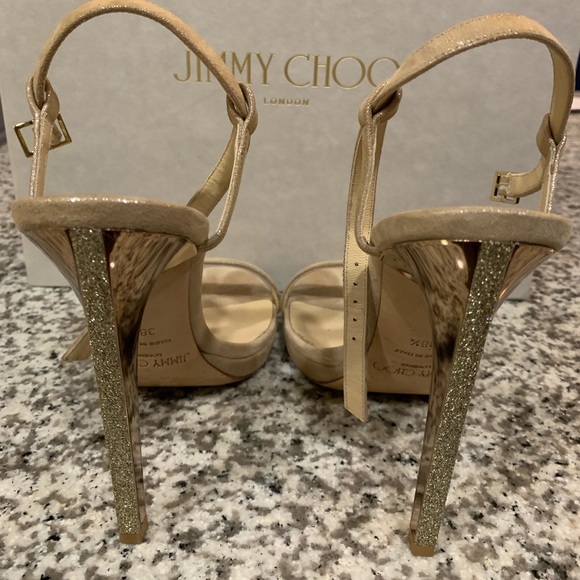 Jimmy Choo nude heel - Picture 2 of 4